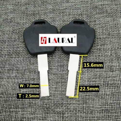 Best quality Lock Cylinder Electric Motorcycle Door Key blanks Locksmith Supplies Blue Blank Keys 20pcs/lot