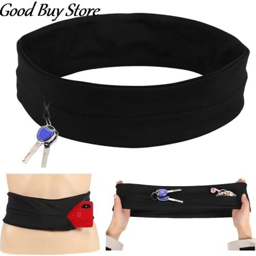Travel Belly Purse Cycling Biker Waist Packs Invisible Waist Bag Outdoor Sport Casual Phone Holder Gym Fitness Wallet Belt Pouch