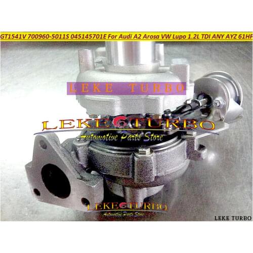 GT1541V 700960-5011S 700960 700960-0008 045145701E Turbo Turbocharger For AUDI A2 Seat Arosa For Volkswagen VW Lupo ANY AYZ 1.2L