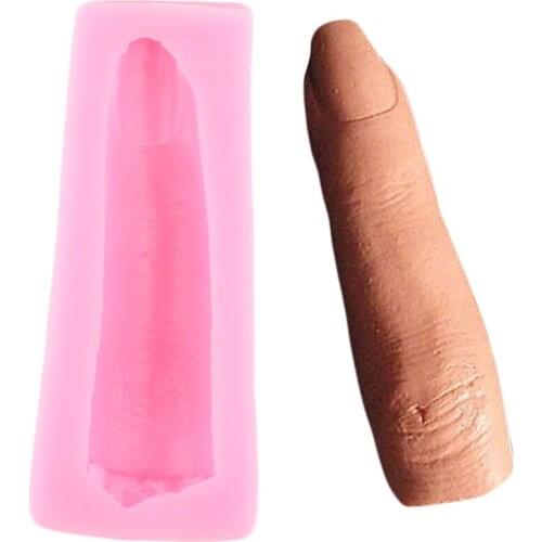 Halloween Finger Silicone Mold DIY Party Cake Decorating Tools Cupcake Baking Fondant Chocolate Candy Polymer Clay Moulds