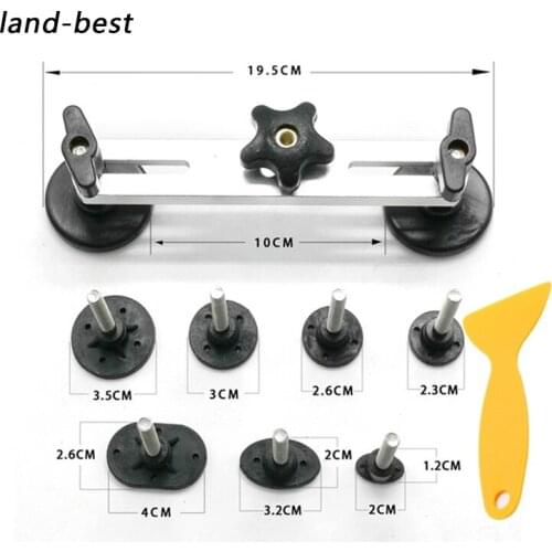 1Set Auto Paintless Dent Repair Restorer Kit Tools Dents Puller Removal Tools Handheld Aluminum Bridge For car body repair