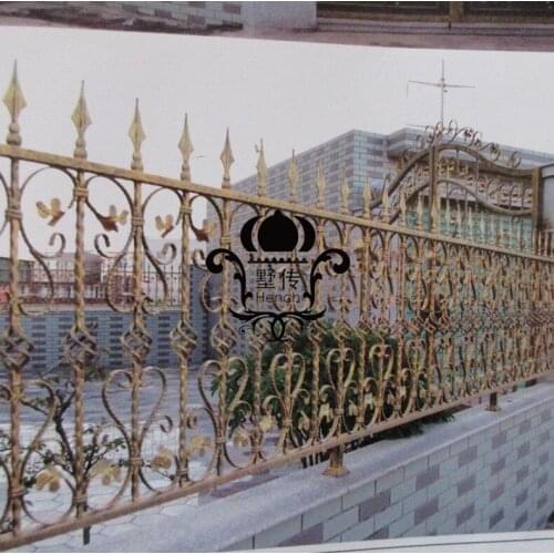 Hench 100% handmade forged custom designs ornate iron fence gate manufacturers hot selling in Australia United States
