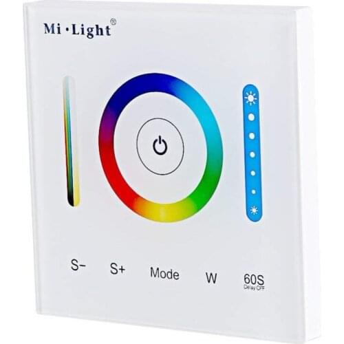 Milight P3 RGB Strip Lights Panel Controller RGB RGBW RGB+CCT LED Touch Switch Panel Controller Led Dimmer 12-24V
