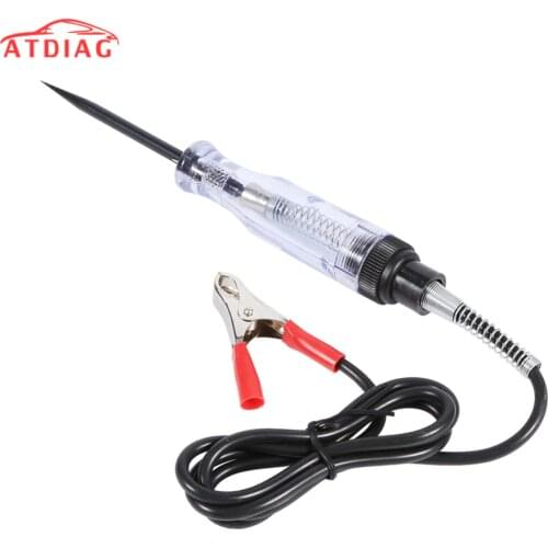 New DC 6V / 12V Car Circuit Tester Pen Voltage Electrical Auto Automotive Light Probe Pen Detector Diagnostic Test Tools
