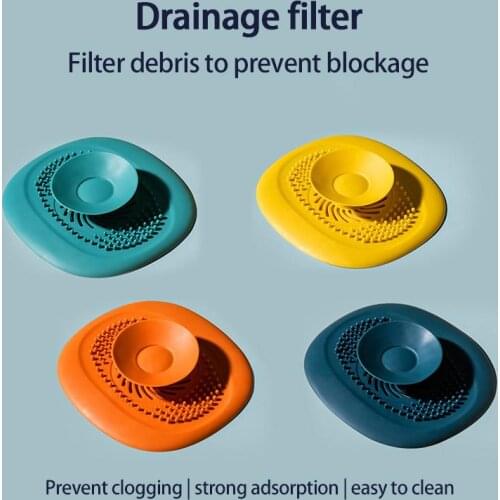 Press Type Floor Drain Deodorant Cover Washbasin Sink Filter Hair Plug Toilet Deodorant Pipe Sealing Plug For Bathroom Dropship