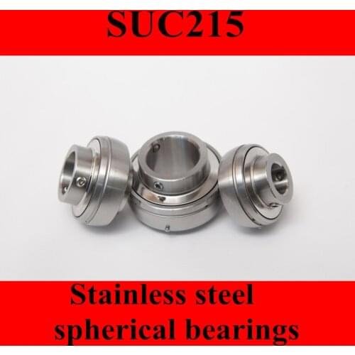 Stainless steel spherical bearings SUC215 UC215