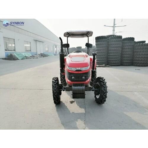 Tractor 40HP 4WD Four Wheel Farm Tractor Orchard Paddy Lawn Big Garden Walking Diesel China Agricultural Machinery