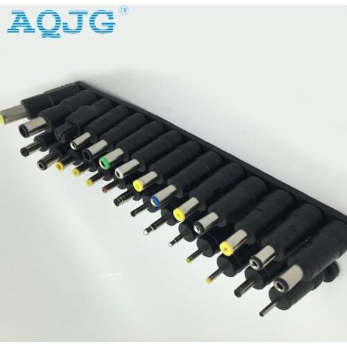 Universal 28p 5.5x2.1mm Multi-type Male Jack for DC Plugs for AC Power Adapter Computer Cables Connectors notebook connectorAQJG