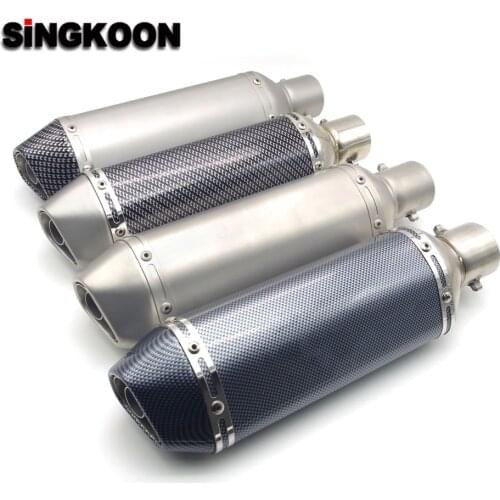 FOR BMW F800GS G650GS HP4 R1200GS S1000R F700GS Motorcycle Exhaust Pipe Muffler Escape Stainless Silencer with DB KILLER 51mm