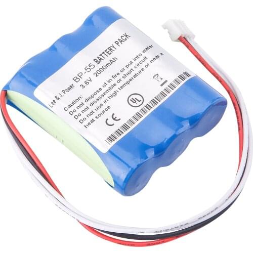 High Quality For TOP BP-55 HHR-15F3G1 59873353 Battery Replacement For TOP TOP-5500 TOP5500 Syringe Pump Battery