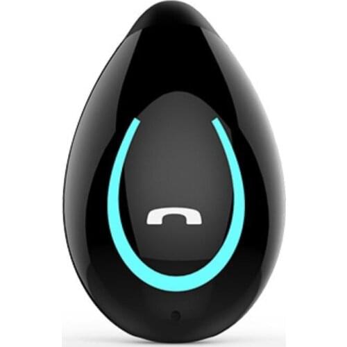 YX08 Wireless Bluetooth 5.0 Single Ear Earhook Headset Earphone with Microphone