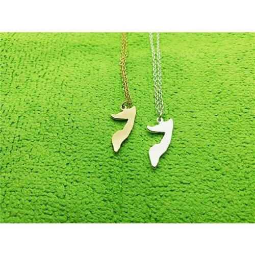 10PCS- African Country Map Somalia Necklace Charm Pendant National Pride Africa Soomaaliya Island Necklaces for Souvenir Gifts