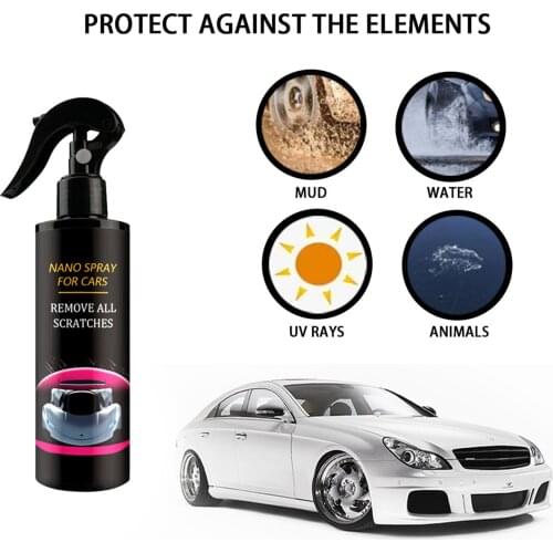 120ml Nano Car Scratch Removal Spray Repair Nano Spray Scratches Car Scratch Repairing Polish Coating Spray Car Maintenance