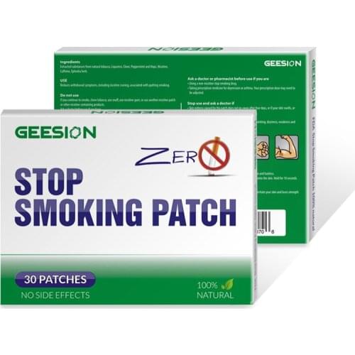2box=60pcs 100% Natural Herb Quit Smoking Patch Stop Smoking Plaster Health Therapy Anti Smoke Quit Smoking Patch Nicotine Patch