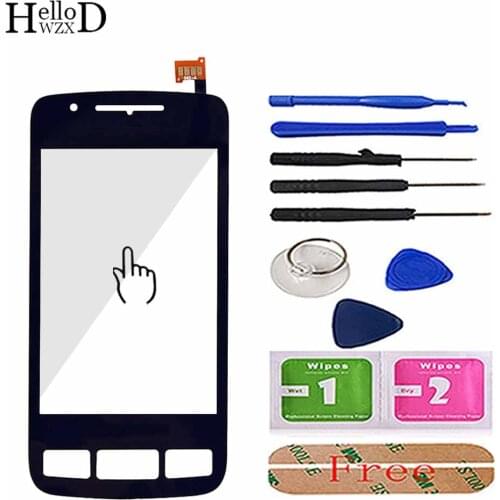 4'' Mobile Phone Touch Screen TouchScreen For Philips Xenium X622 Touch Glass Front Glass Digitizer Panel Lens Sensor 3M Glue
