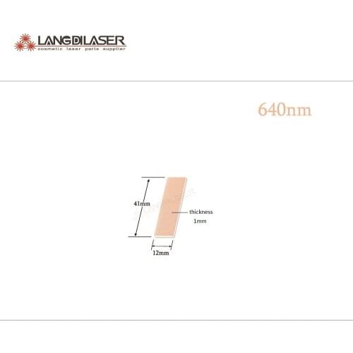 640~1200nm IPL hair removal filter , size : 41*12*1mm , optic filter for IPL laser hair remove