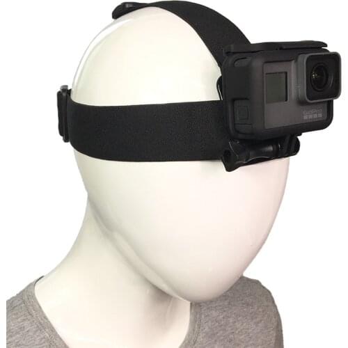 2018 Action Camera Accessories Headband Head Strap Helmet Mount For Gopro Hero 7 6 5 4 3+ Xiaomi Yi 4K Sjcam SJ4000 EKEN Cam