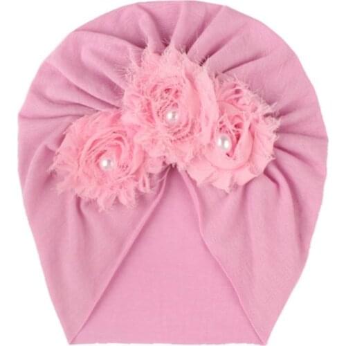 Knot Bow Baby Headbands Toddler Headwraps Baby Flower Turban Hats Babes Caps Elastic Hair Accessories