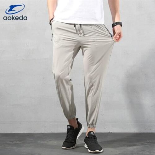 2019 new man outdoor pants sport pants Quick drying summer spring thin pants fit fish hiking camping trousers