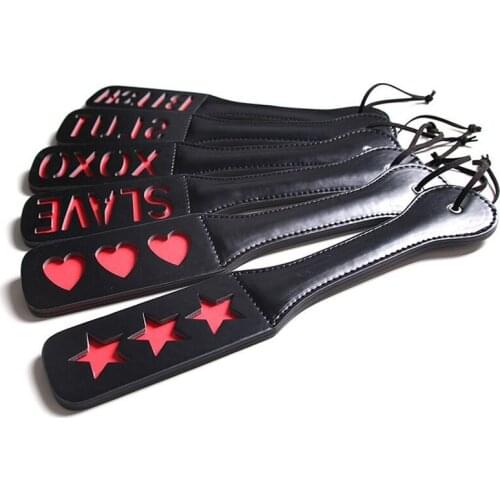 SM Flog Spank Paddle Beat Submissive Slave BDSM Pink Kinky Fetish Whip Sluts Paddles Adult Sex Toys