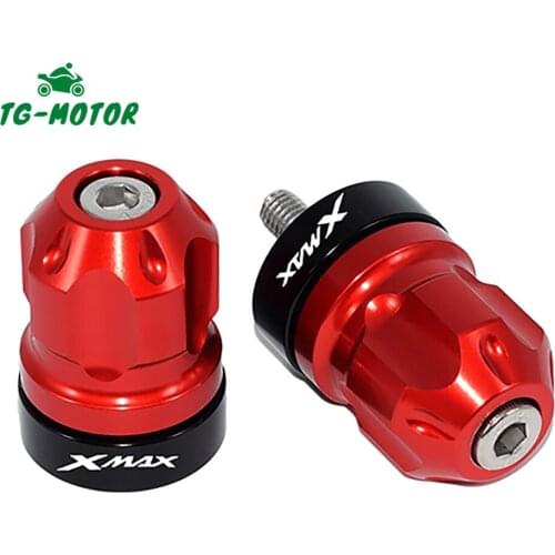 TG-Motor For Yamaha X-MAX300 XMAX 300 Xmax250 2017-2020 2021 XMAX300 X MAX 300 Motorcycle CNC Aluminum Handle bar Grips End Cap