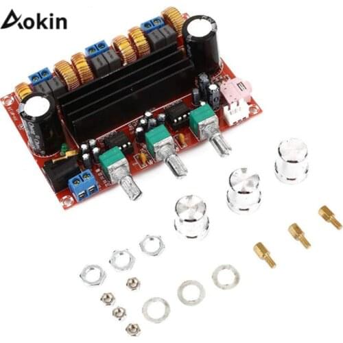 TPA3116D2 Subwoofer Speaker Digital Audio Amplifier Board High Quality XH-HM139 Power Amplifiers DC 12V-24V 2*50W 100W