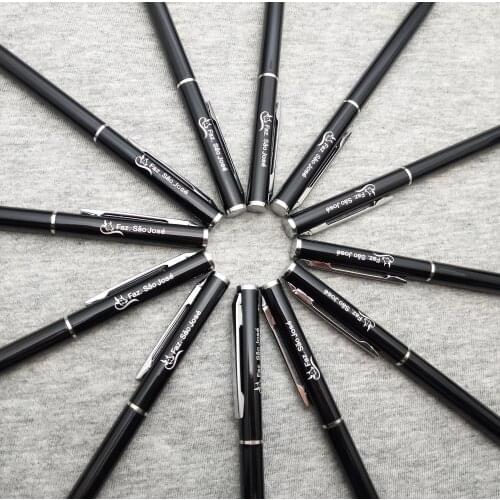 High Quality metal roller pen custom engraved free with your own logo+text+name 100pcs/lot free shipping