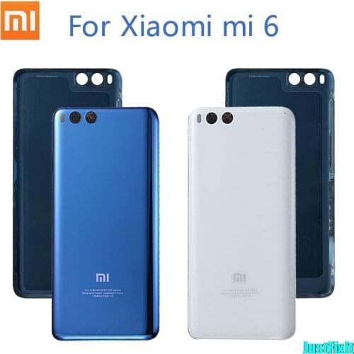 Replacement For Xiaomi Mi6 Mi 6 Battery Back Rear Cover Door Case Replacement Repair Spare Parts
