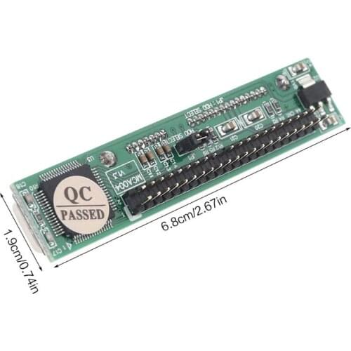 1PC 2.5\" Male IDE To 7+15 Pin Female SATA HDD SSD Adapter Converter For laptop