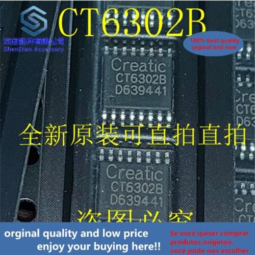 10pcs 100% orginal and new CT6302B CREATIC TSOP16 CT63028 best qualtiy