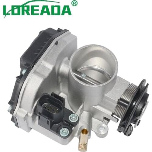 12PCS 030133064F 408237130004Z Throttle Body Assy For GOLF LUPO POLO BORA SEAT AROSA SKODA OCTAVIA 408237130004 408-237-130-004Z