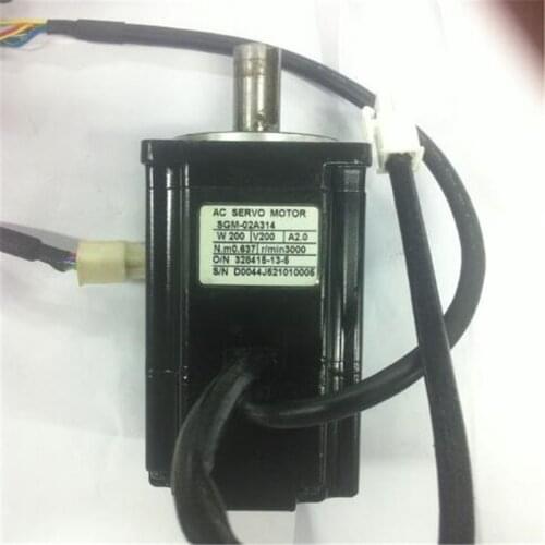 Used Tested Working AC Servo Motor SGM-02A314