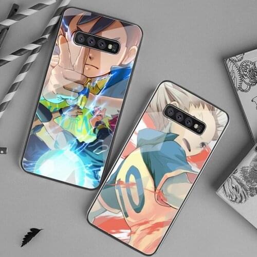 Inazuma Eleven Ares no Tenbin Phone Case Tempered Glass For Samsung S20 Plus S7 S8 S9 S10 Plus Note 8 9 10 Plus