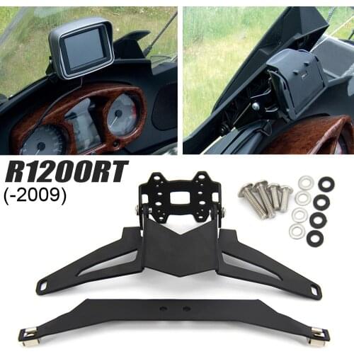 New Motorcycle For BMW R 1200 RT R1200RT Below 2009 2008 2007 2006 Navigation Bracket GPS Navigator USB Charging Phone Holder