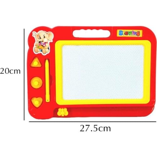 Kids Black White Magnetic Writing Painting Drawing Graffiti Board Toy Preschool Tool,red