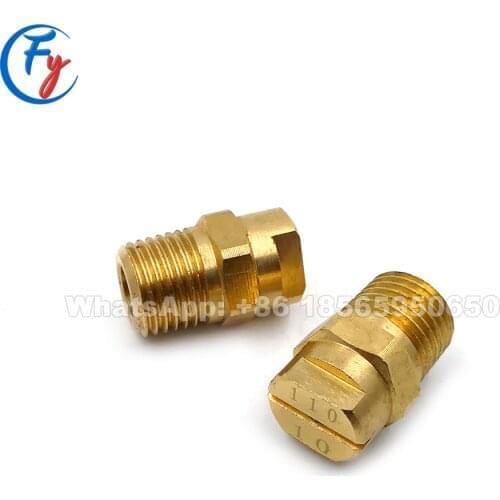 Brass hu flat fan nozzle flat vee jet spray nozzle, hu brass flat fan spray nozzle veejet ,1/4 hu washing flat fan jet nozzle
