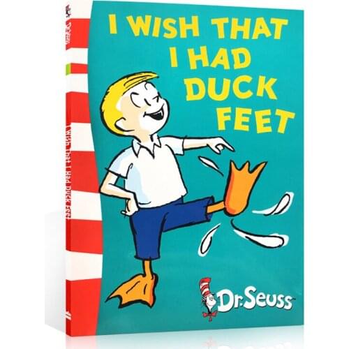 I Wish That I Had Duck Feet Dr.Seuss Interesting Story Parent Child Kids Early Education Picture English Book Christmas Gift