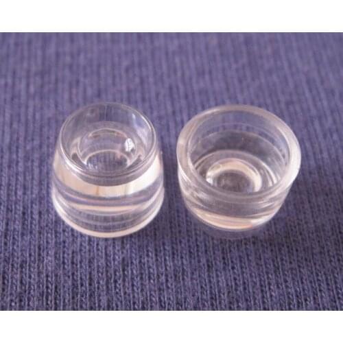 HQN-12 High quality Led Lens, Headlight lens, PMMA materials, Lens Size: 12X9mm, Surface: Transparent