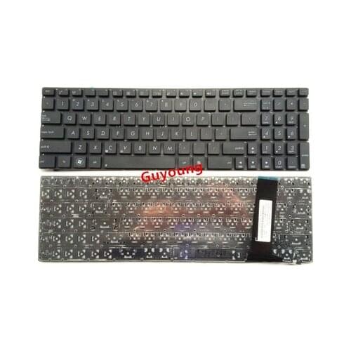 Laptop US Keyboard for ASUS N56 N56V N76 N76V N76VB N56DY N76VJ N76VM N76VZ U500VZ N56VV N56VZ U500VZ U500 U500V Black