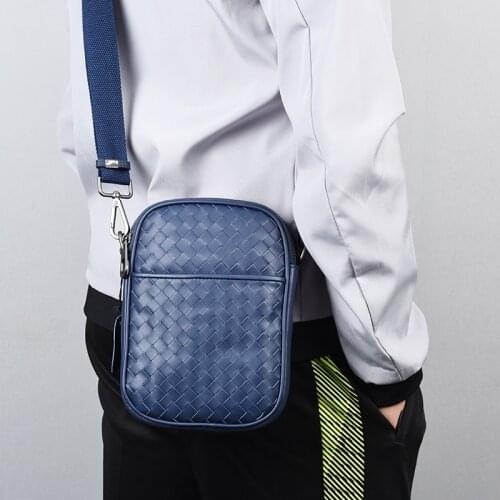 Bags 2021 Womens Brand Shoulder Bag Mens Designer Small Mini Size for Mobile Phone Case Woven Genuine Leather Cross Designer