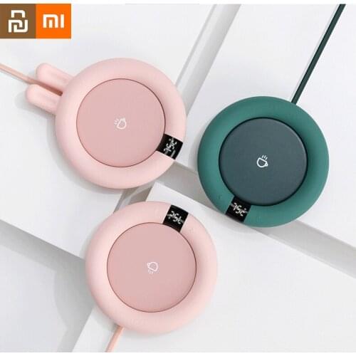 Xiaomi Water Cup Heater Milk Coffee Heating Pad Office Smart Constant Temperature Digital Display Cup Insulation Heating Pad Mi