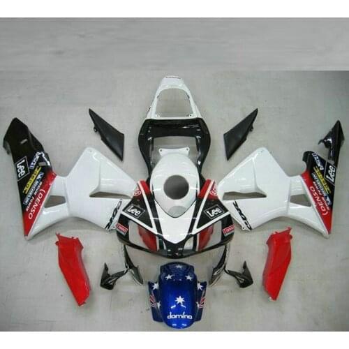100%New Injection fairings for CBR600RR F5 03 04 CBR 600 RR 03-04 CBR600 2003 2004 red white black fairing parts
