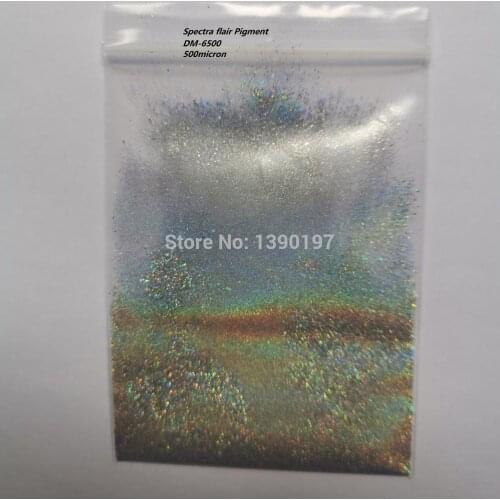 Rainbow holographic powder spectraflair pigment paint color change big particle size for automobile, paints, cosmetics