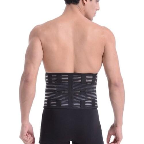 Adjustable Neoprene Lumbar Support Belt Pain Relief Lower Back Brace Support Belt Waist Protection Orthopedic Supports