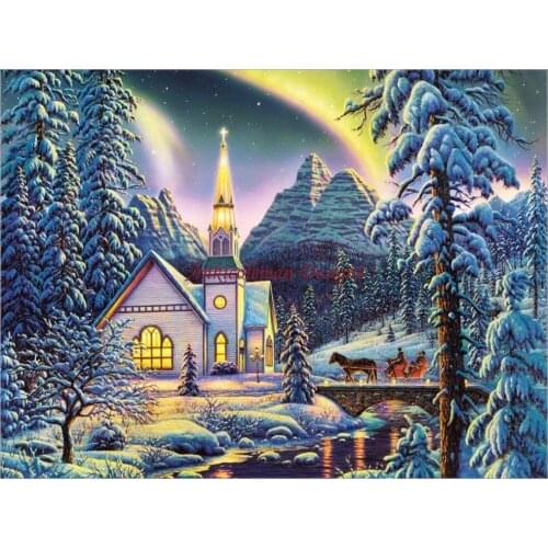 Needlework for embroidery DIY French DMC High Quality - Counted Cross Stitch Kits 14 ct Oil painting - Sunday Morning