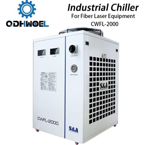 S&A CWFL-2000AN & 2000BN Industry Air Water Chiller for Fiber Laser Engraving Cutting Machine