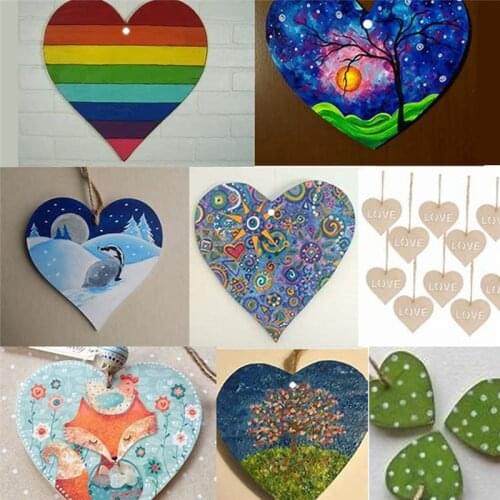 50pcs 60pcs Mixed Unfinished Wooden Earrings Pendants Blank Jewelry Making DIY Crafts Earrings Pendants Blank Star Hearts Round