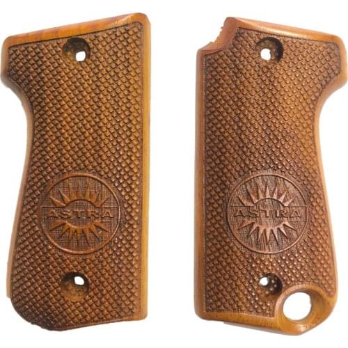 Astra 7.65 Compatible Model Laser Cutting Wooden Grip