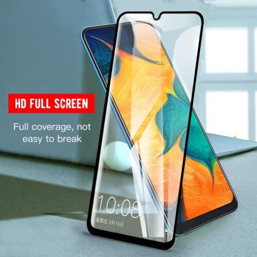 Full Cover Ultra Thin Glass On For Samsung Galaxy A30 A305 A505 A50 A 30 50 Tempered Glass A305FN A505FN Screen Protector Film