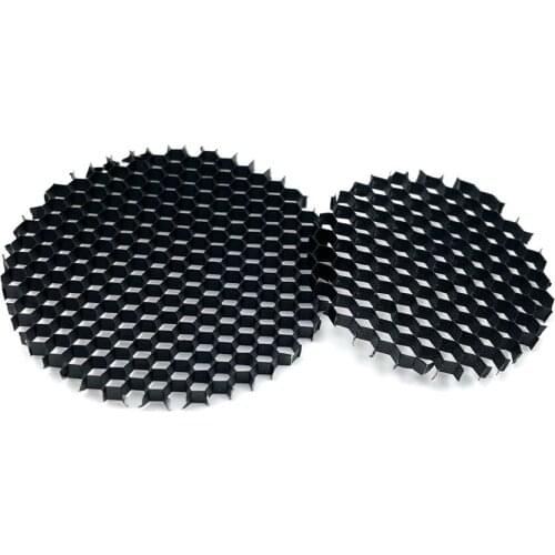 LED lampshade light shade hood downlight spotlight round honeycomb mesh cover black anti-glare anti-dazzling light aluminum